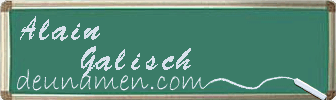 Alain Galisch Visitenkarte